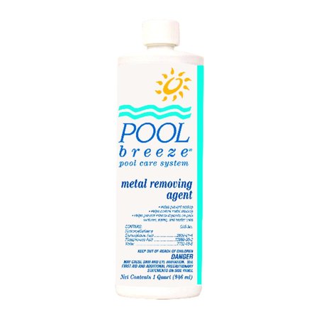 POOL BREEZE Liquid Metal Removing Agent 1 qt 88495